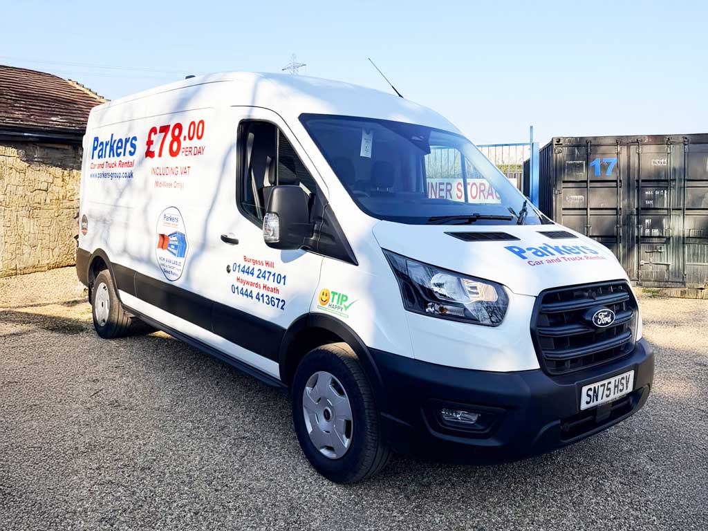 Ford Transit Medium Wheel Base For Hire