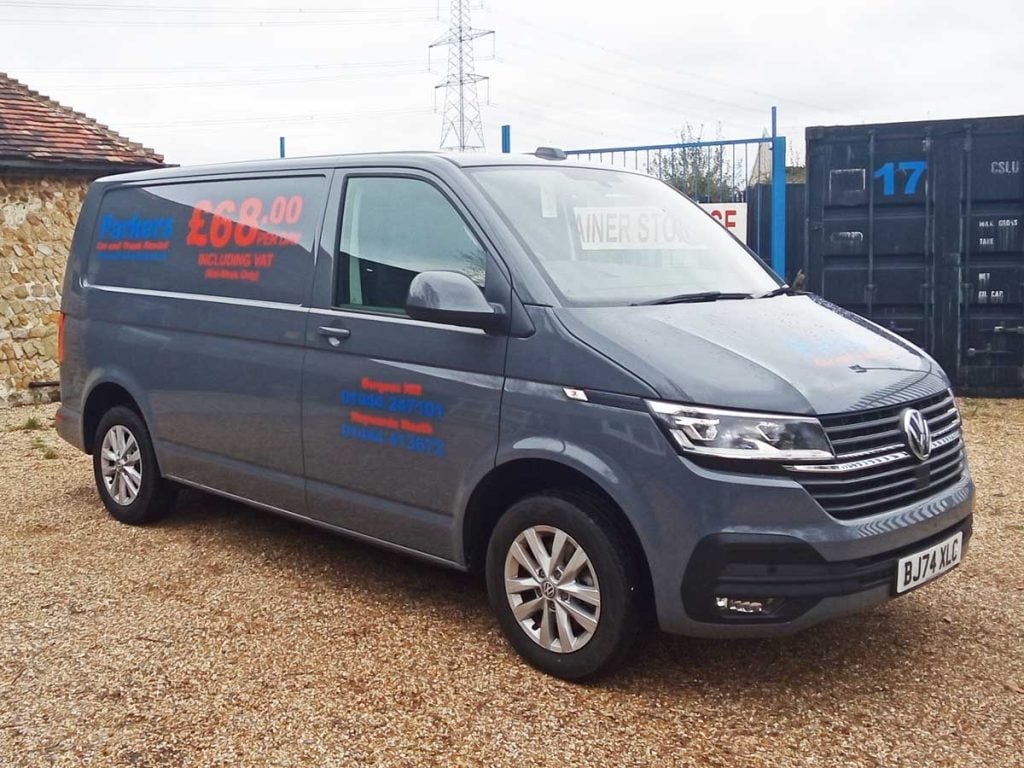 Group V3 Short Wheelbase Van Hire West Sussex