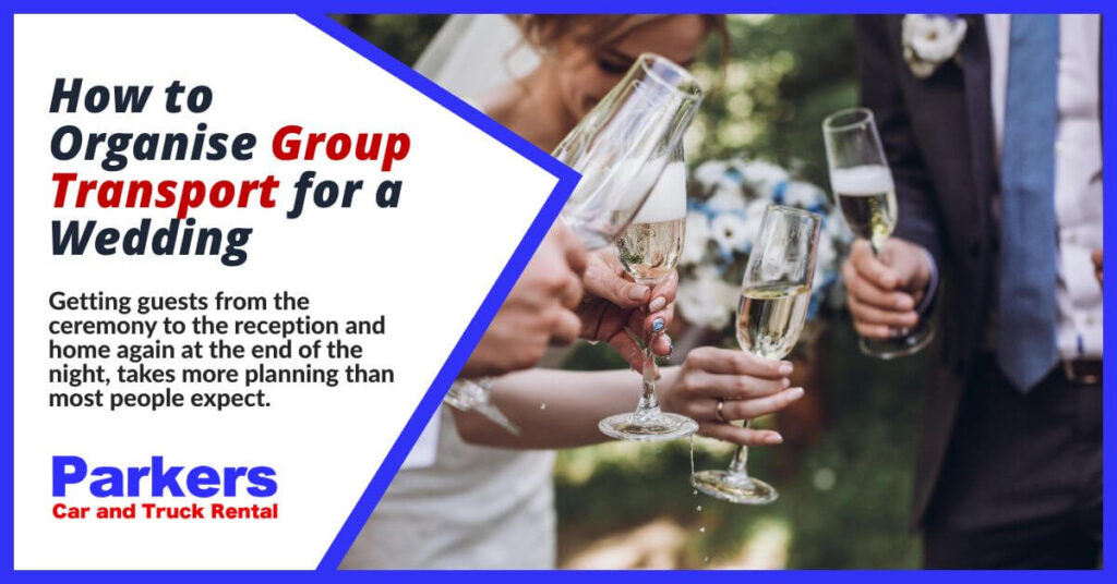 How To Organise Group Transport For A Wedding