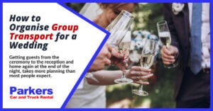 How To Organise Group Transport For A Wedding