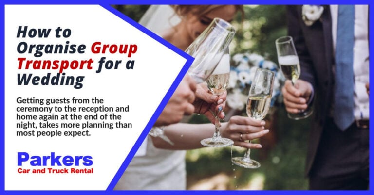 How To Organise Group Transport For A Wedding