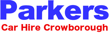 Parkers Car Hire in Crowborough Logo