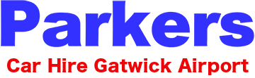 Parkers Car Hire in Gatwick Airport Logo